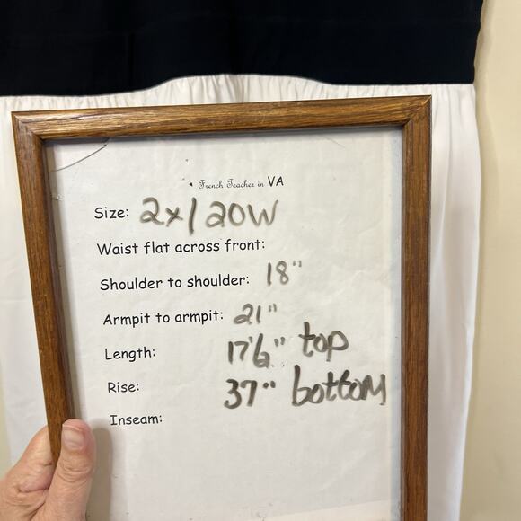 Eshakti Black White Floral Skirt Midi Dress, Size 2X / 20W Wedding Guest Party - Picture 8 of 8